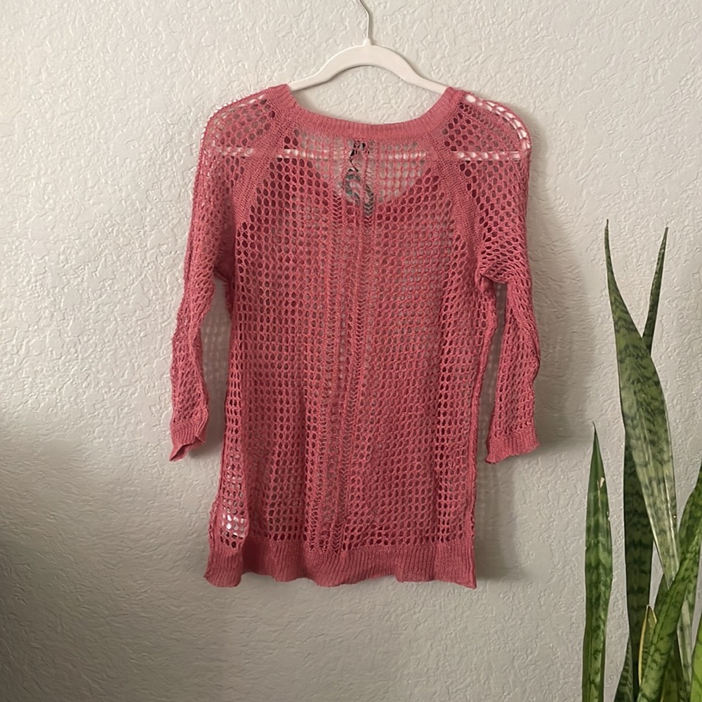 Maurice’s sweater in a muted coral color. NWT - Picture 2 of 4